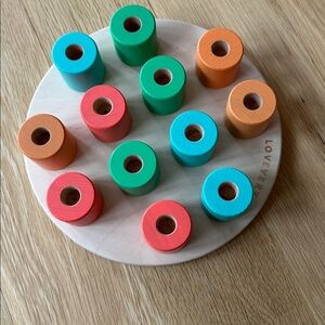 Lovevery Wood Stacking Peg Board